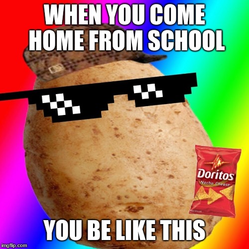 You at home | WHEN YOU COME HOME FROM SCHOOL; YOU BE LIKE THIS | image tagged in memes | made w/ Imgflip meme maker
