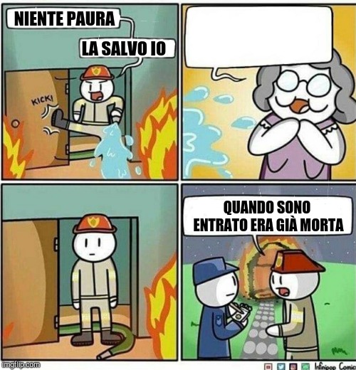 Firefighter Ita Blank Meme Template