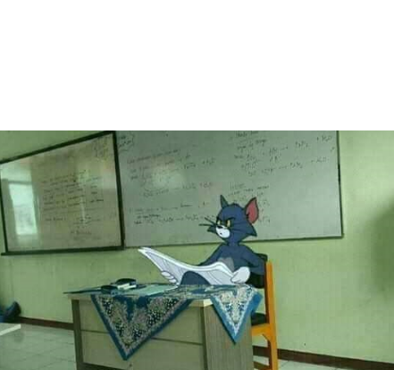 High Quality Tom in classroom Blank Meme Template