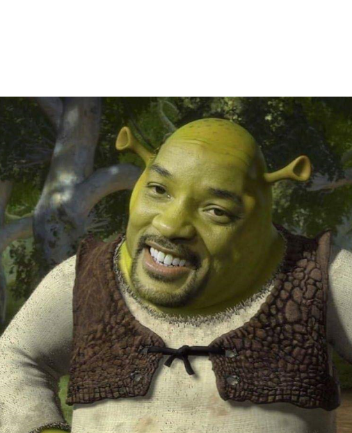 Will Shrek Blank Meme Template