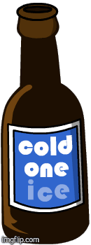 Cold one ice  | image tagged in gifs,beer | made w/ Imgflip images-to-gif maker