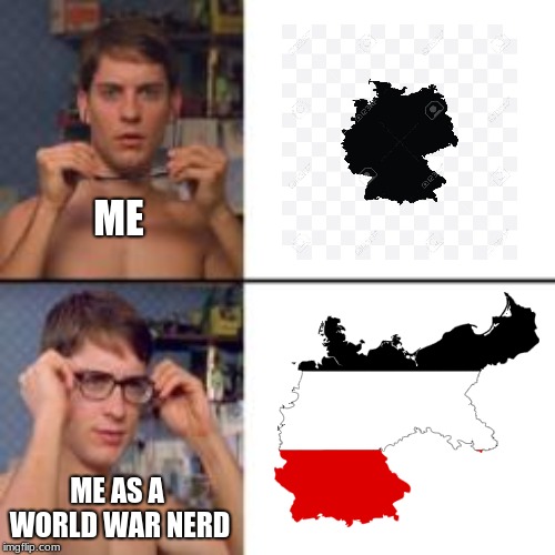 how I grew up | ME; ME AS A WORLD WAR NERD | image tagged in peter parker reading a book,germany | made w/ Imgflip meme maker