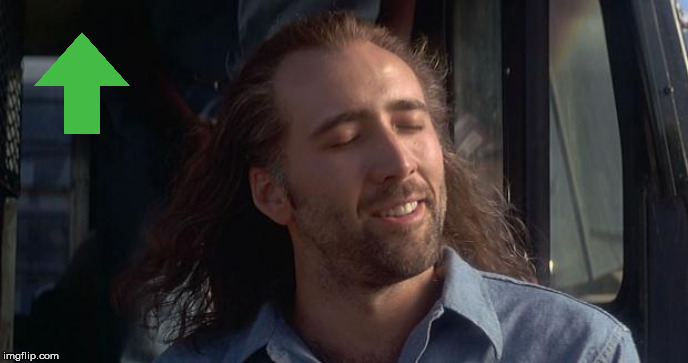 Nic Cage Feels Good | image tagged in nic cage feels good | made w/ Imgflip meme maker