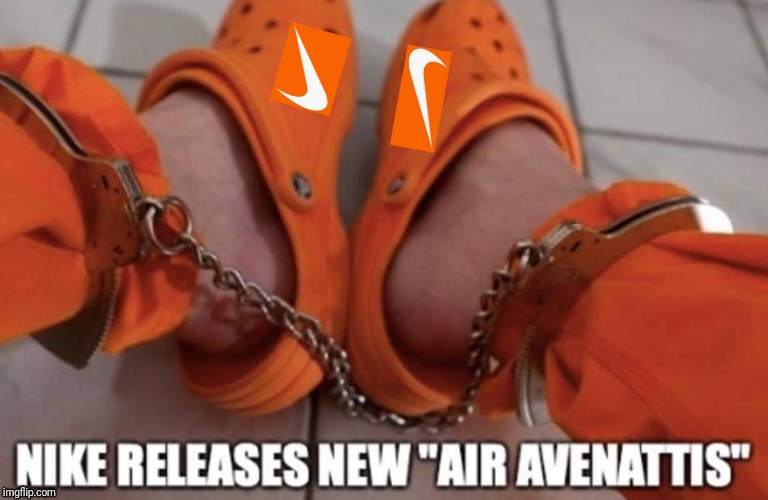 image tagged in nike air avenattis | made w/ Imgflip meme maker