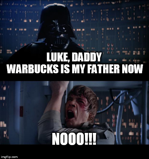 Star Wars No | LUKE, DADDY WARBUCKS IS MY FATHER NOW; NOOO!!! | image tagged in memes,star wars no,annie | made w/ Imgflip meme maker