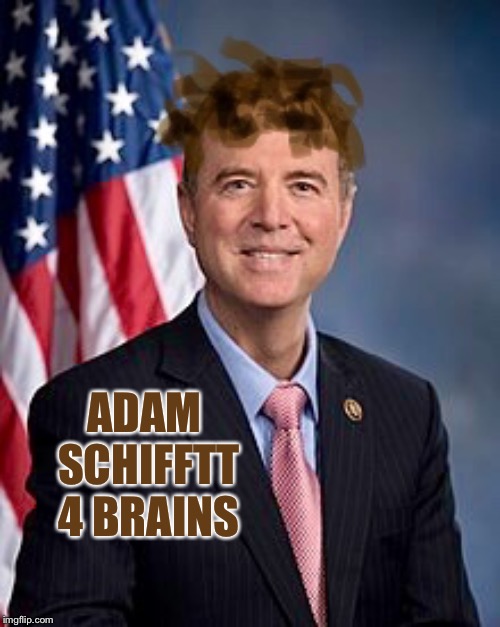 Adam schittff 4 Brains | ADAM SCHIFFTT 4 BRAINS | image tagged in adam schittff 4 brains | made w/ Imgflip meme maker