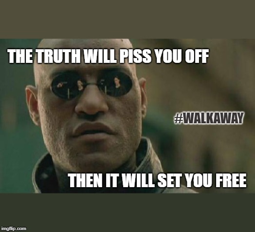 We're Not Gonna Take It | THE TRUTH WILL PISS YOU OFF; #WALKAWAY; THEN IT WILL SET YOU FREE | image tagged in memes,truth,walkaway,maga,trump 2020 | made w/ Imgflip meme maker