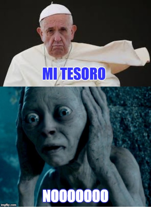 Mi tesoro | MI TESORO; NOOOOOOO | made w/ Imgflip meme maker