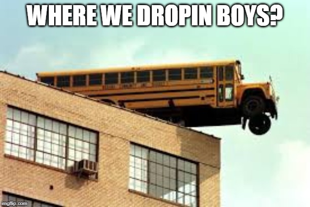 WHERE WE DROPIN BOYS? | image tagged in funny | made w/ Imgflip meme maker