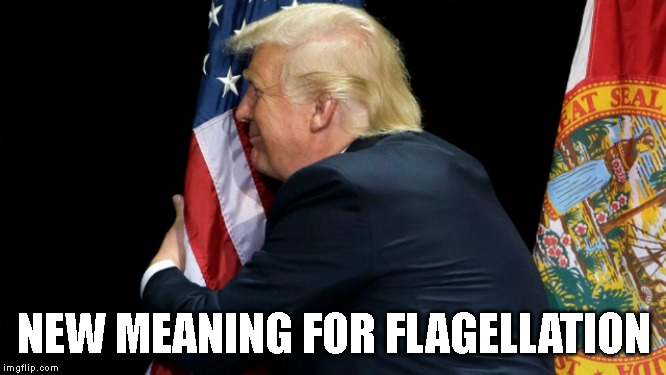 Get a Room! | NEW MEANING FOR FLAGELLATION | image tagged in flag lover,flagellation,fetish | made w/ Imgflip meme maker