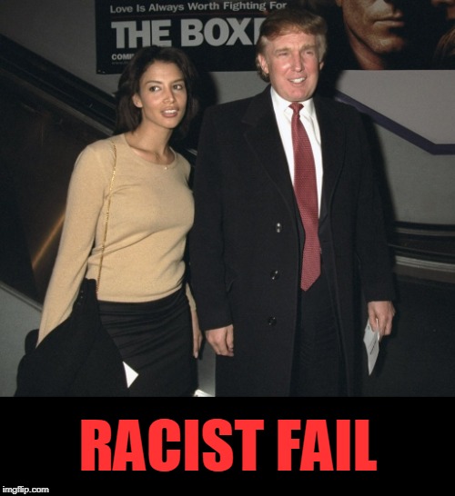 Maybe they enjoy burning crosses  together? | RACIST FAIL | image tagged in hot gf of color,fail,politics | made w/ Imgflip meme maker