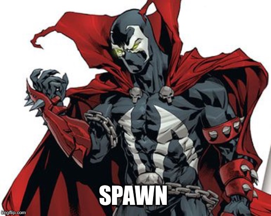 Spawn Comic | SPAWN | image tagged in spawn comic | made w/ Imgflip meme maker