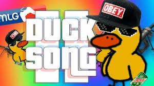 High Quality The duck song remix yo Blank Meme Template