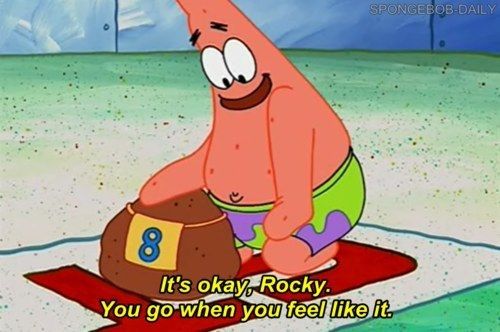 Patrick pet rock Blank Meme Template