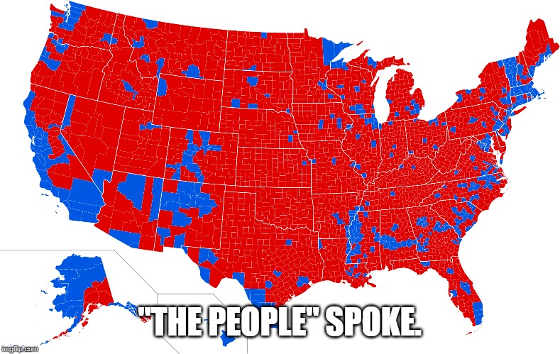 "THE PEOPLE" SPOKE. | made w/ Imgflip meme maker