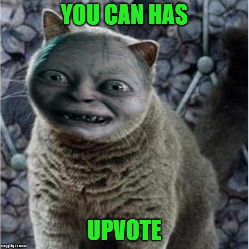 YOU CAN HAS UPVOTE | made w/ Imgflip meme maker