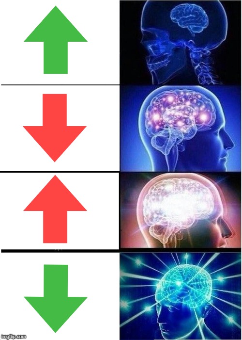 When you upvote a meme that you don't like... | image tagged in memes,expanding brain | made w/ Imgflip meme maker