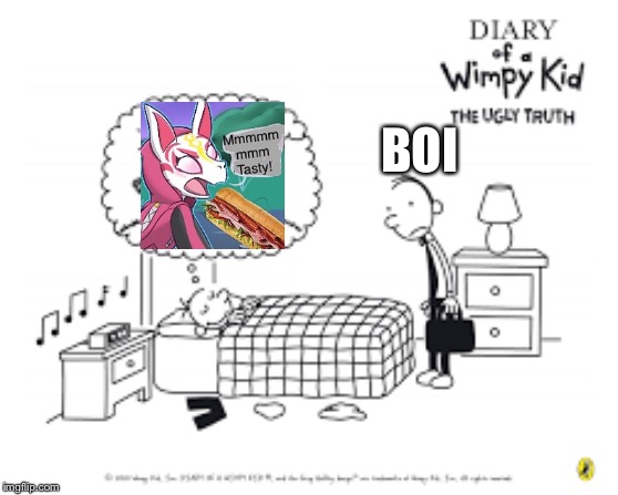 BOI | image tagged in drift,fortnite,diary of a wimpy kid,furry | made w/ Imgflip meme maker