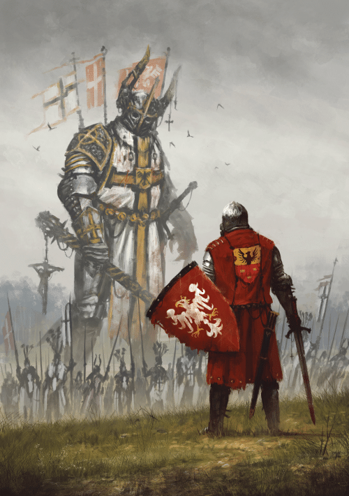 knight vs giant mem