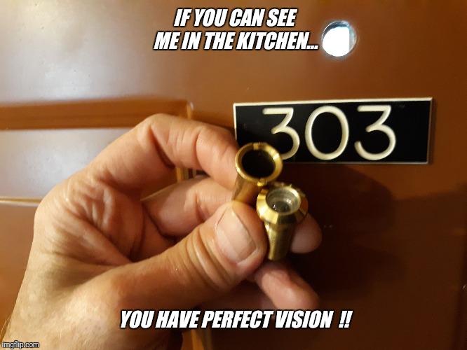 IF YOU CAN SEE ME IN THE KITCHEN... YOU HAVE PERFECT VISION  !! | made w/ Imgflip meme maker