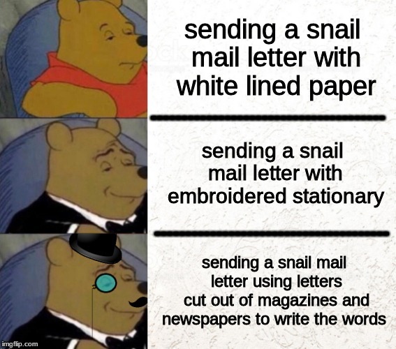 snail mail meme