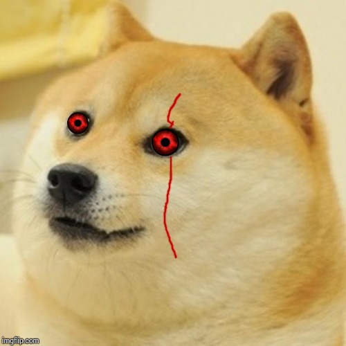 Evil Doge Blank Meme Template