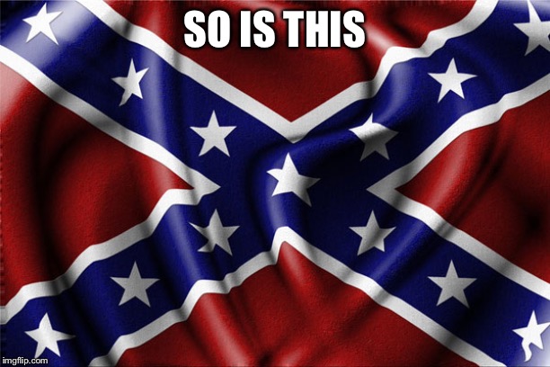 Rebel flag | SO IS THIS | image tagged in rebel flag | made w/ Imgflip meme maker