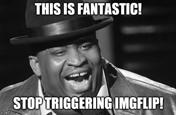 THIS IS FANTASTIC! STOP TRIGGERING IMGFLIP! | made w/ Imgflip meme maker