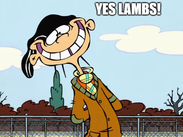 double-d | YES LAMBS! | image tagged in double-d | made w/ Imgflip meme maker