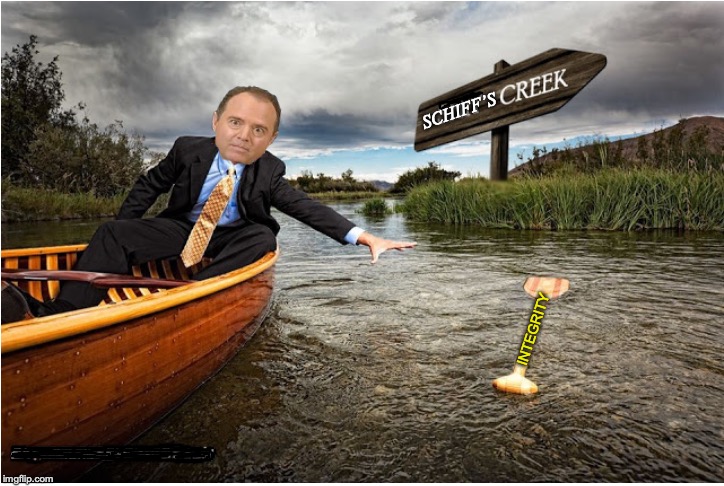 He deserves a good paddlin' | SCHIFF’S; INTEGRITY | image tagged in adam schiff,trump russia collusion | made w/ Imgflip meme maker