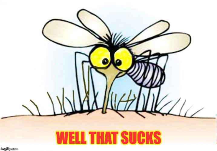 Mike the mosquito | WELL THAT SUCKS | image tagged in mike the mosquito | made w/ Imgflip meme maker