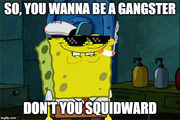 gangster squidward