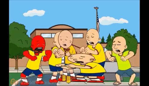 Mr Caillou Blank Template Imgflip