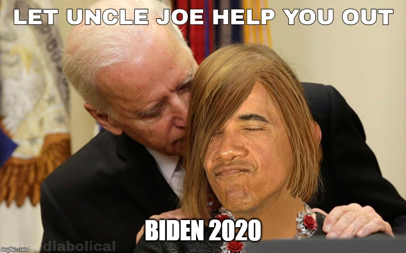 Biden 2020 Campaign Slogan | BIDEN 2020 | image tagged in sniff,biden,obama,biden2020,joe biden,groper joe | made w/ Imgflip meme maker