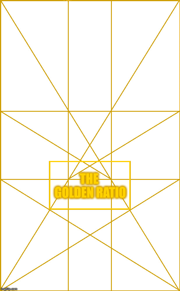 THE GOLDEN RATIO | made w/ Imgflip meme maker