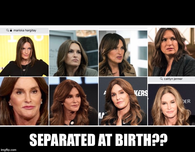 Hartigay/Jenner | SEPARATED AT BIRTH?? | image tagged in doppelgnger | made w/ Imgflip meme maker