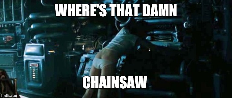 no butts | WHERE'S THAT DAMN CHAINSAW | image tagged in no butts | made w/ Imgflip meme maker