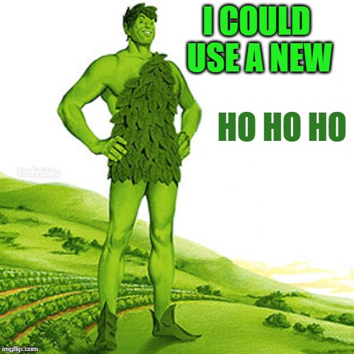 green weed giant | I COULD USE A NEW HO HO HO | image tagged in green weed giant | made w/ Imgflip meme maker