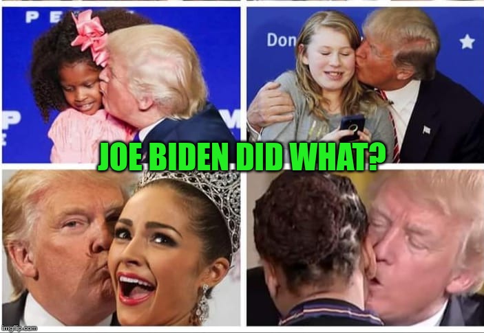 What did Joe do? | JOE BIDEN DID WHAT? | image tagged in trump,hypocrite,liar,pig,scumbag | made w/ Imgflip meme maker