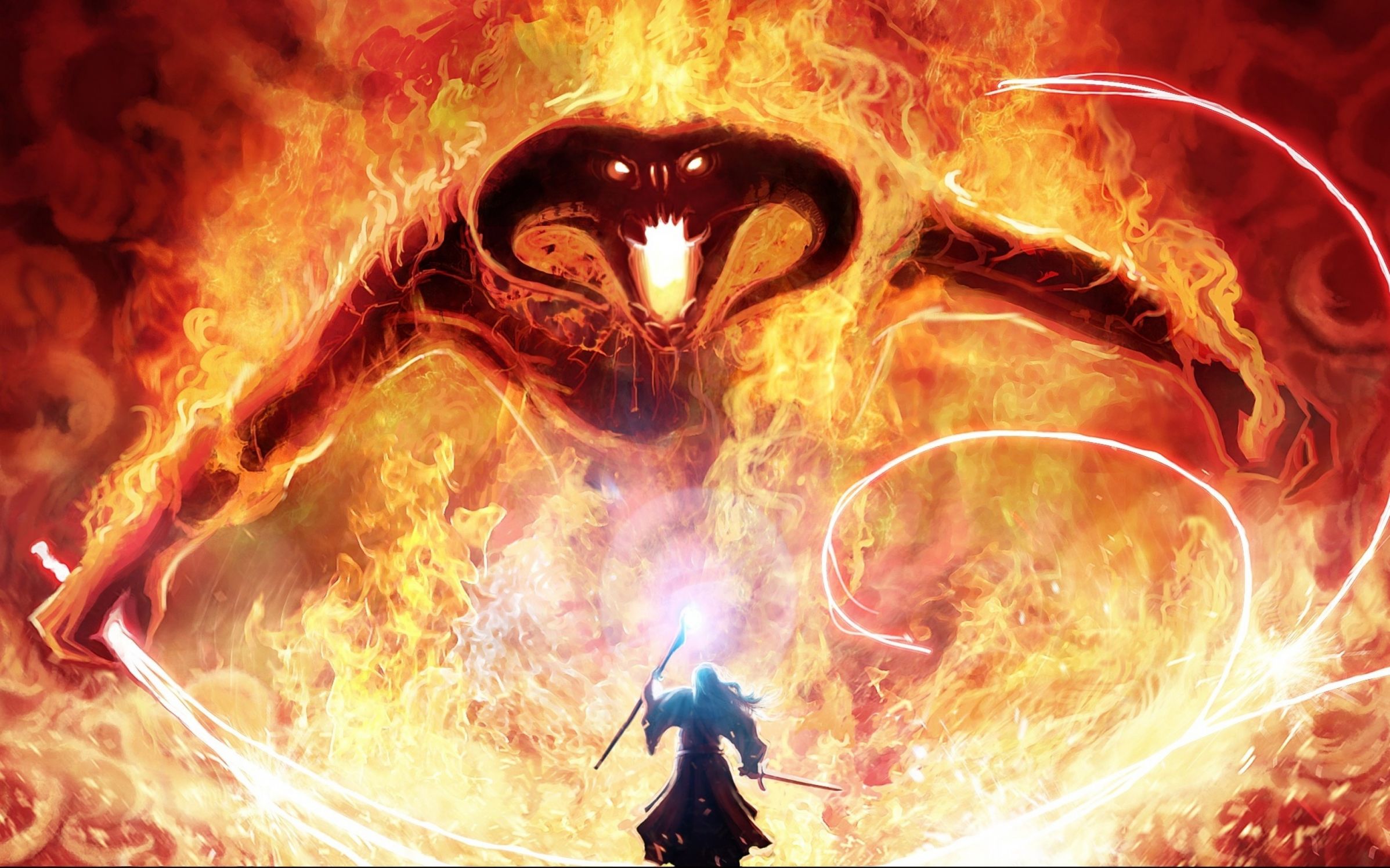 epic balrog Blank Meme Template