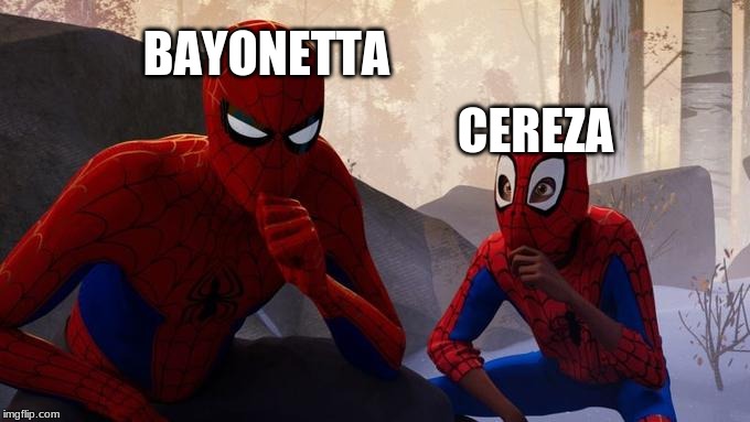 A Bayonetta meme | BAYONETTA; CEREZA | image tagged in games,comics,nintendo,bayonetta,memes,marvel | made w/ Imgflip meme maker