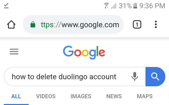 How to delete duolingo Blank Meme Template