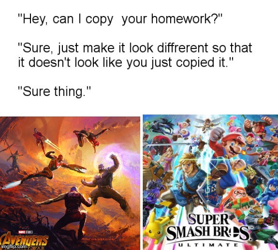 can i copy your homework meme text