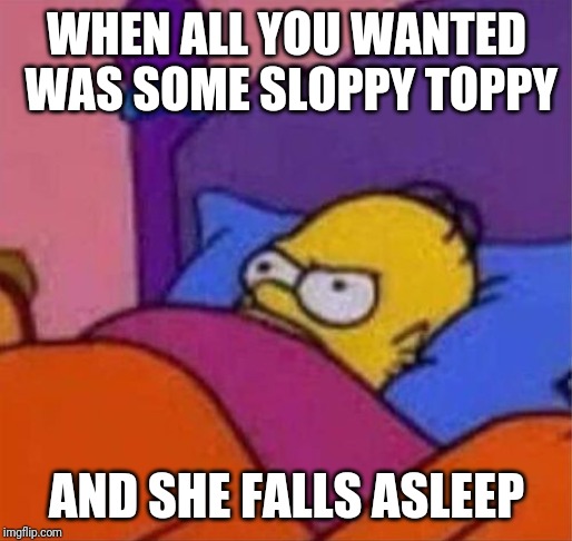 What is a sloppy toppy