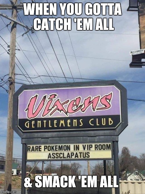 At the same time | WHEN YOU GOTTA CATCH 'EM ALL; & SMACK 'EM ALL | image tagged in pokemon | made w/ Imgflip meme maker
