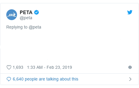 PETA Tweet Blank Meme Template