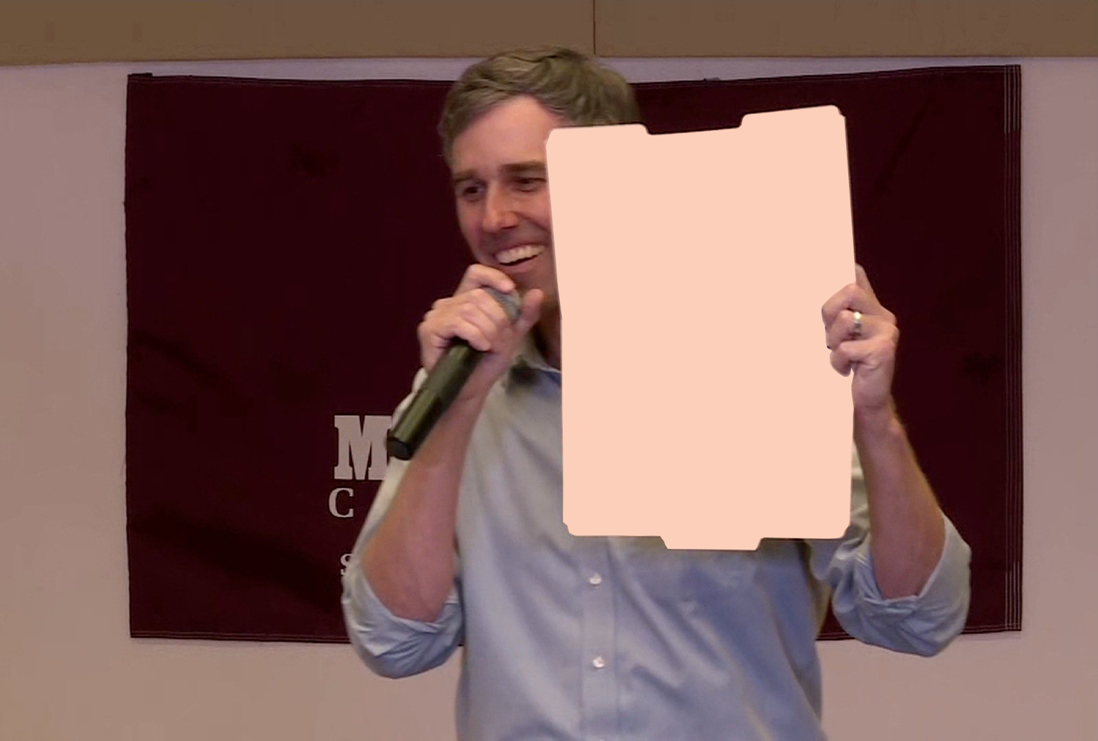 High Quality Message from Beto Blank Meme Template