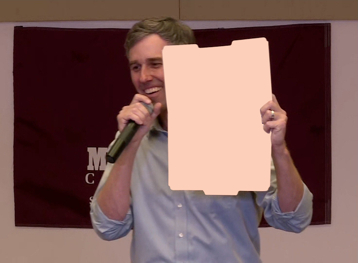 High Quality Message from Beto Blank Meme Template