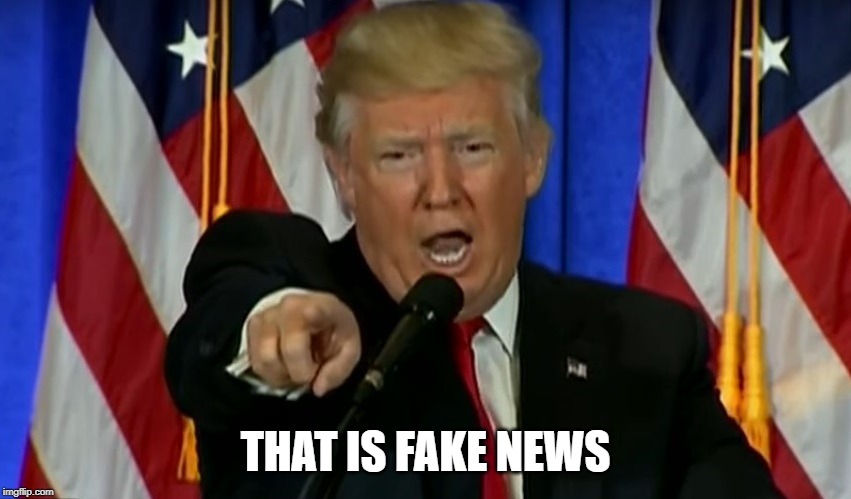 Trump Fake News  | THAT IS FAKE NEWS | image tagged in trump fake news | made w/ Imgflip meme maker