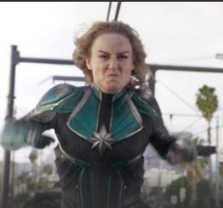 High Quality Captain Marvel is pissed Blank Meme Template
